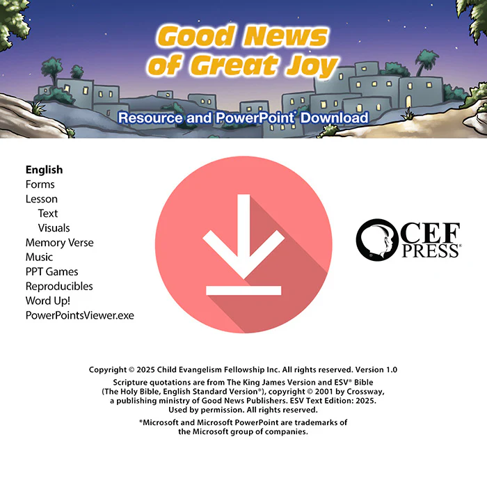 Good News of Great Joy